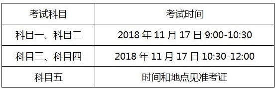 贵州2018年导游资格而考试时间安排