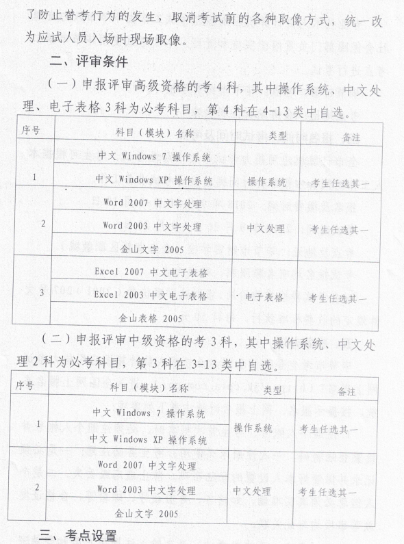 毕节2018年第二次计算机应用能力考试报名通知